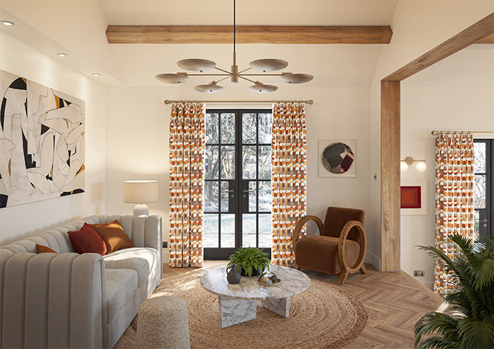 Castillo Velvet, Copper - Made to Measure Curtain - Image 14